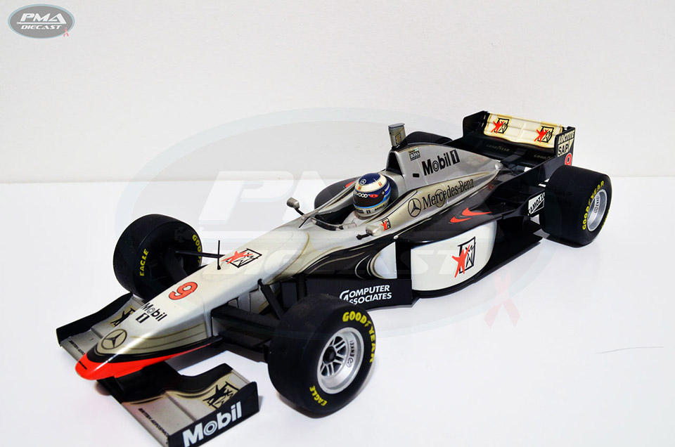MIKA HAKKINEN 1997 MCLAREN MP4/12 1:18